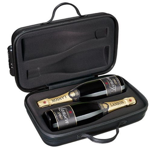 Lanson Traveller Gift Pack with Two Black Label Brut Champagne